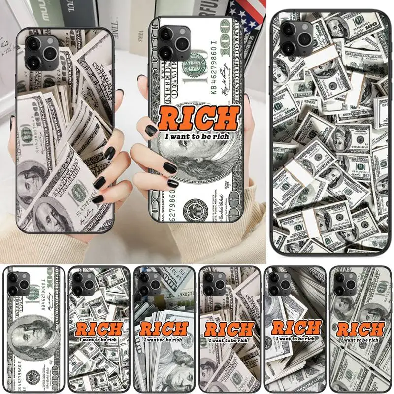 Dollar Banknote Money Phone Case For Iphone 6 6s 7 8 Plus XR X XS XSmax 11 12 13 Pro Mini Max
Dollar Banknote Money Phone Case For Iphone 6 6s 7 8 Plus XR X XS XSmax 11 12 13 Pro Mini Max