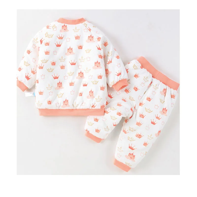 Infant Winter Parkas Suit Girls Boys and Girls Three-layer Fabric Plus Velvet Padded Cotton-padded Clothes Child Warm Clothes
Infant Winter Parkas Suit Girls Boys and Girls Three-layer Fabric Plus Velvet Padded Cotton-padded Clothes Child Warm Clothes