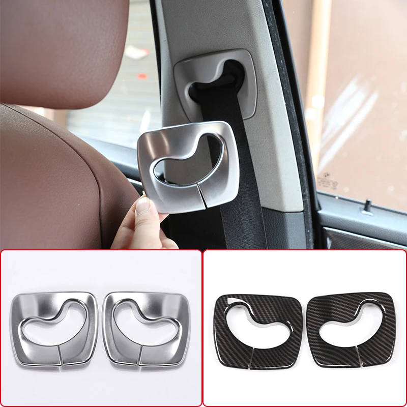 ABS Chrome Car Styling Seat Safety Belt Cover Decoration Sticker For BMW 5 Series F10 520 525 2011-2017Auto Interior Accessories
ABS Chrome Car Styling Seat Safety Belt Cover Decoration Sticker For BMW 5 Series F10 520 525 2011-2017Auto Interior Accessories