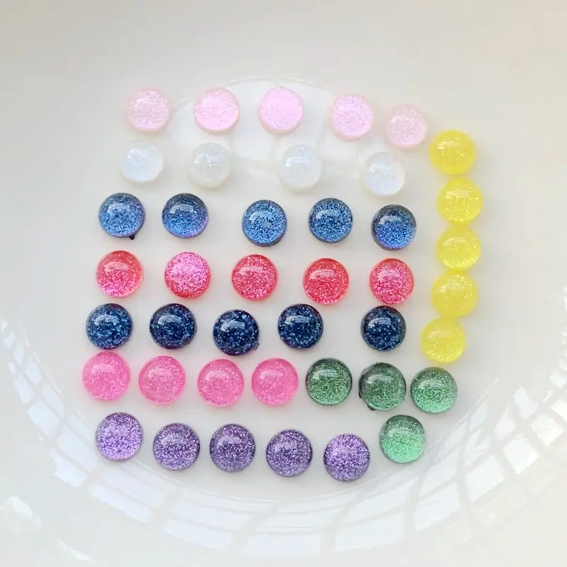 100PCS 6MM Hot resin imitation flat back smooth crystal beads semicircle gemstone nail art DIY jewelry, clothing accessories
100PCS 6MM Hot resin imitation flat back smooth crystal beads semicircle gemstone nail art DIY jewelry, clothing accessories