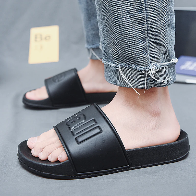 Non-slip Wear-resistant Shoes Outdoor Simplicity Soft Designer Light Sandy Beach Men's Indoor Slippers Men Casual Sandals Summer
Non-slip Wear-resistant Shoes Outdoor Simplicity Soft Designer Light Sandy Beach Men's Indoor Slippers Men Casual Sandals Summer