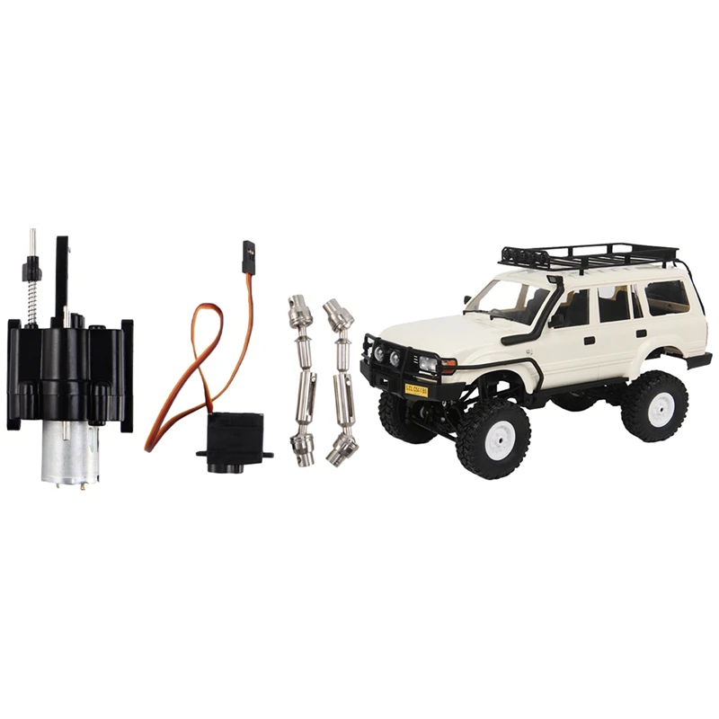 2 Set RC Car Part: 1 Set Gearbox Accessories Spare Part 2 Speed Transmission Shaft & 1 Set Remote Control Car Kit
2 Set RC Car Part: 1 Set Gearbox Accessories Spare Part 2 Speed Transmission Shaft & 1 Set Remote Control Car Kit