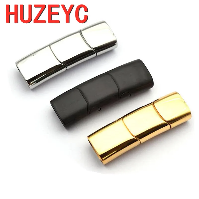 10pcs/Lot Stainless Steel Magnetic Clasps Three Section Side Opening Flat Buckle Leather Bracelet Extension Buckle DIY Jewelry
10pcs/Lot Stainless Steel Magnetic Clasps Three Section Side Opening Flat Buckle Leather Bracelet Extension Buckle DIY Jewelry