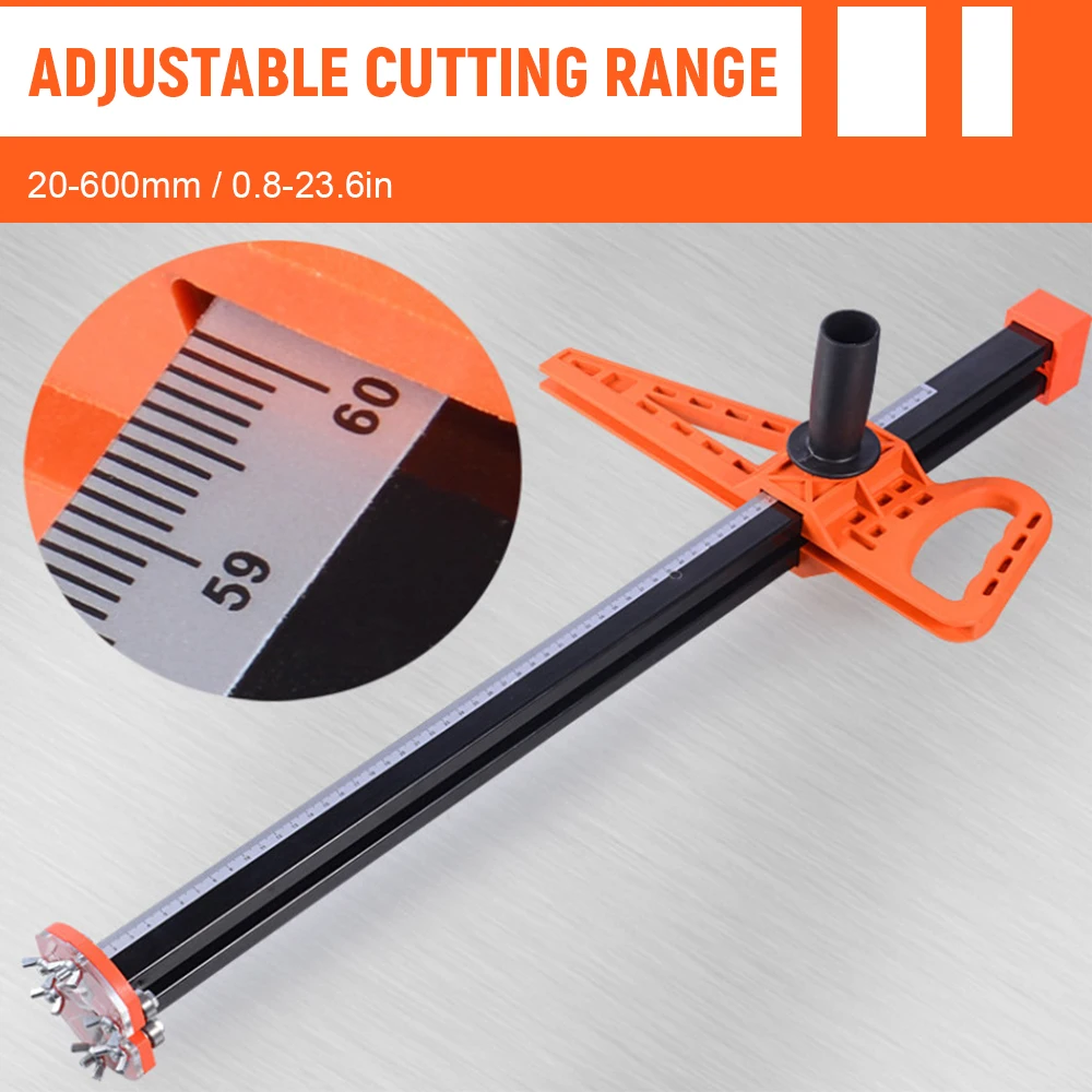 Резак для гипсокартона ручной Точный Режущий инструмент для гипсокартона ручной инструмент с двойным направляющим и 4 подшипниками 20-600 мм ...
Резак для гипсокартона ручной Точный Режущий инструмент для гипсокартона ручной инструмент с двойным направляющим и 4 подшипниками 20-600 мм ...