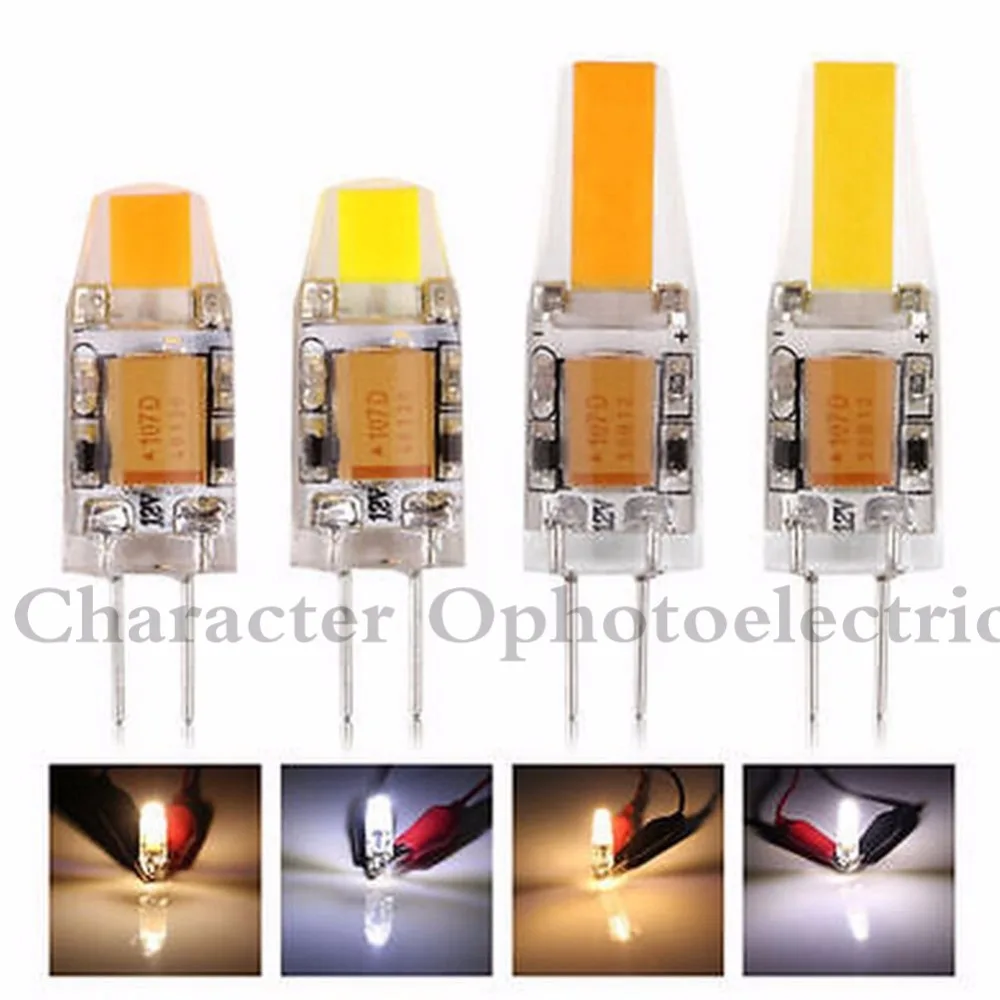 6PCS NEW Arrival 12V AC/DC COB G4 LED Bulb 3W 6W COB LED G4 Lamp Light for Crystal Chandelier G4 LED Lights Lamps Dimmable 
6PCS NEW Arrival 12V AC/DC COB G4 LED Bulb 3W 6W COB LED G4 Lamp Light for Crystal Chandelier G4 LED Lights Lamps Dimmable