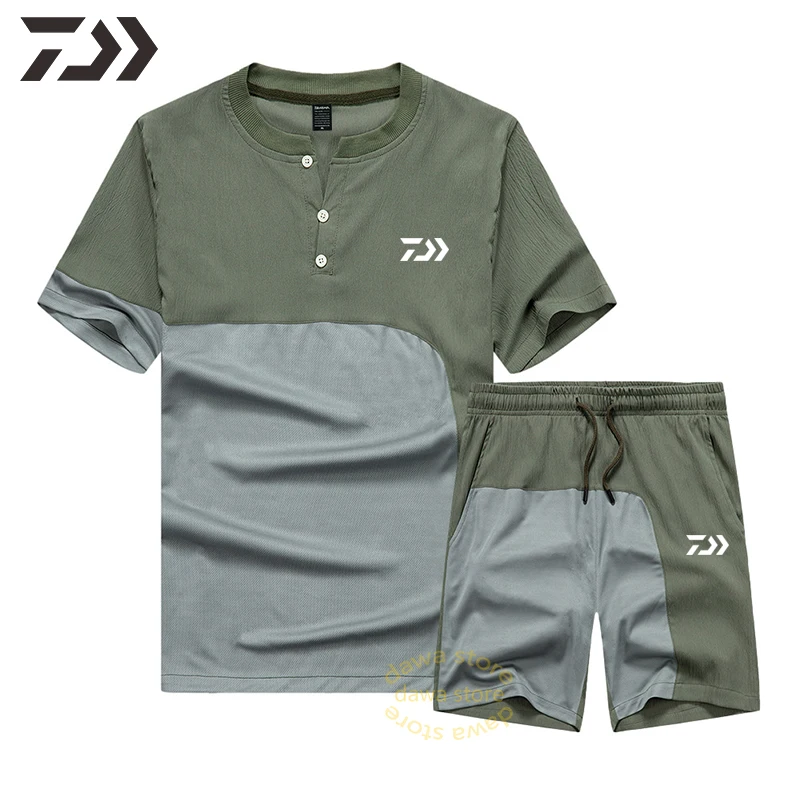 Daiwa Fishing Suit for Summer T Shirt Fishing Clothing Men Fishing Shorts Sportswear Fishing Pants Patchwork Shirt Fishing Wear
Daiwa Fishing Suit for Summer T Shirt Fishing Clothing Men Fishing Shorts Sportswear Fishing Pants Patchwork Shirt Fishing Wear