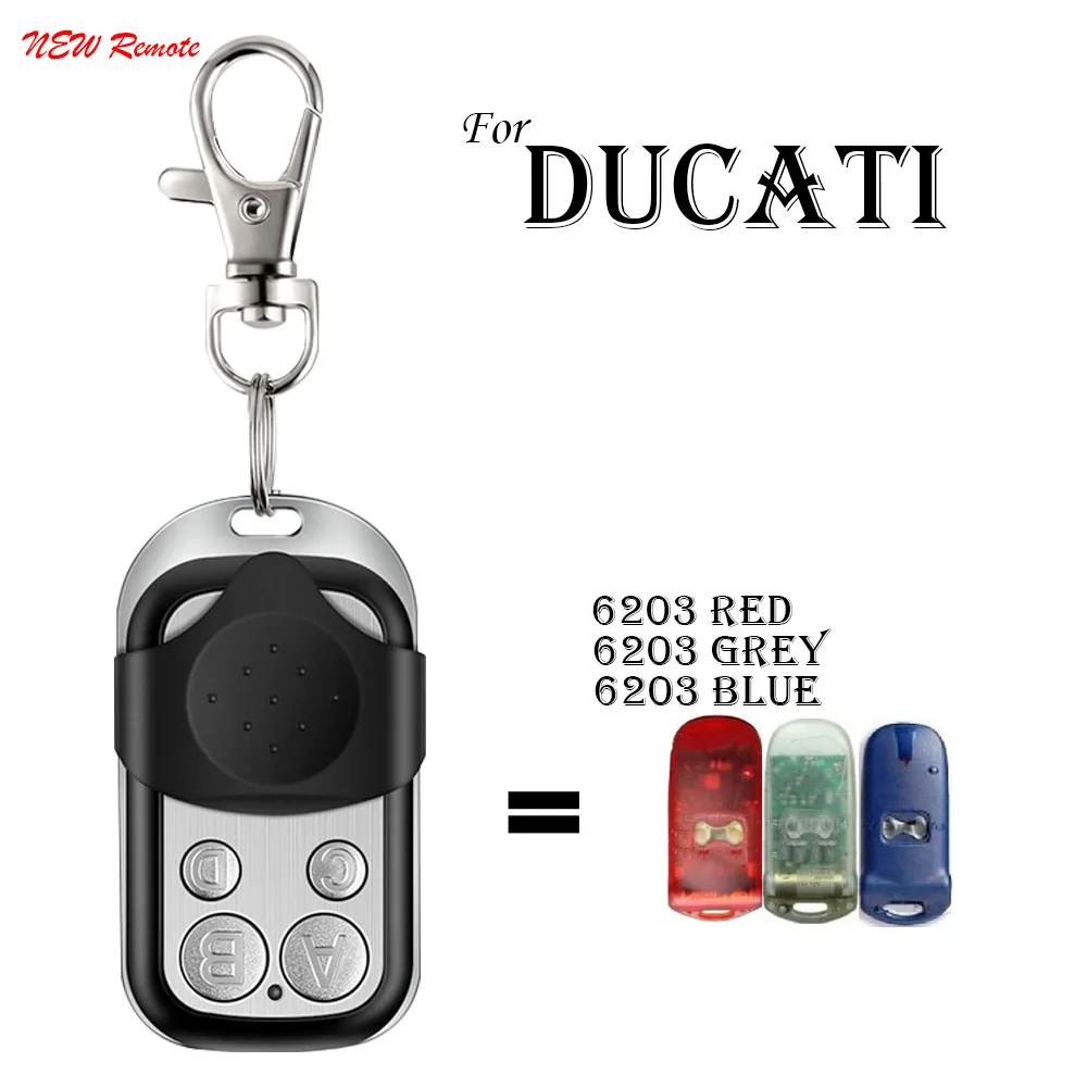 Пульт дистанционного управления для DUCATI 6203 красный синий серый 433 92 МГц пульт
