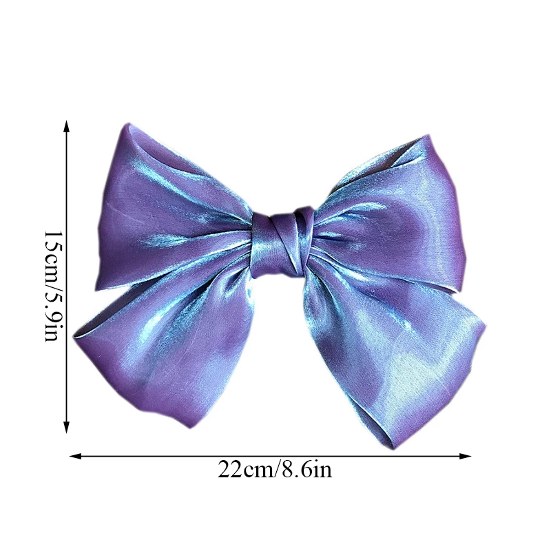 French Smooth Satin Hairpins Bow Hair Clips Back Head Clip Hair Accessories For Women Multicolor Headwear Barrettes
French Smooth Satin Hairpins Bow Hair Clips Back Head Clip Hair Accessories For Women Multicolor Headwear Barrettes
