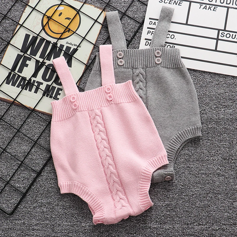 New 2020 Spring Autumn Infant Newborn Baby Boys Girls Knit Rompers Clothes Baby Toddler Boys Girls Braces Jumpsuit
New 2020 Spring Autumn Infant Newborn Baby Boys Girls Knit Rompers Clothes Baby Toddler Boys Girls Braces Jumpsuit