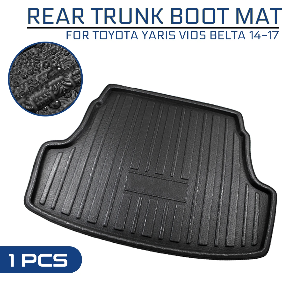 Floor Mat Car Rear Trunk Anti-mud Cover Carpet For Toyota Yaris Vios Belta 2014 2015 2016 2017
Floor Mat Car Rear Trunk Anti-mud Cover Carpet For Toyota Yaris Vios Belta 2014 2015 2016 2017