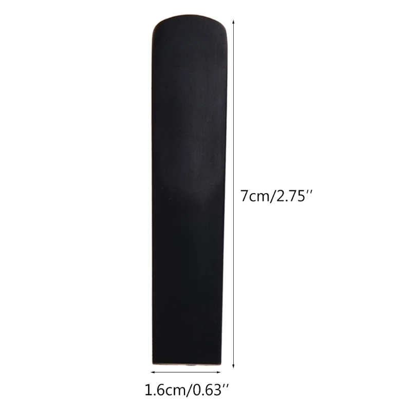 Clarinet Saxophone Resin Reeds Black Mouthpiece Reed Strength 2.5 for Alto/Tenor/Soprano Sax Saxophone Accessories
Clarinet Saxophone Resin Reeds Black Mouthpiece Reed Strength 2.5 for Alto/Tenor/Soprano Sax Saxophone Accessories