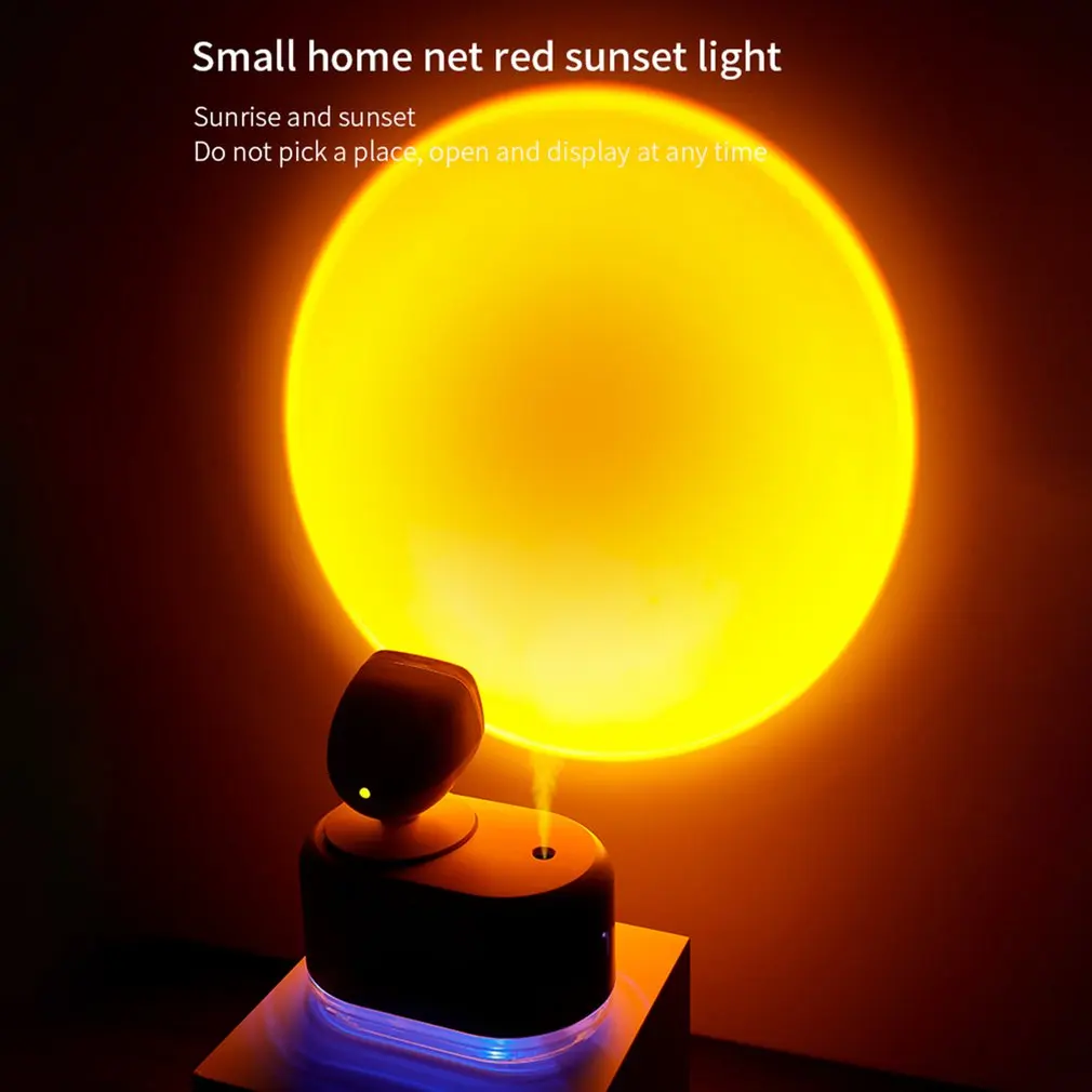 Sunset Light Humidifier Diffuser Creative Portable Wireless Mini Diffuser For Home Beautiful Light Desktop Mist Maker Sprayer
Sunset Light Humidifier Diffuser Creative Portable Wireless Mini Diffuser For Home Beautiful Light Desktop Mist Maker Sprayer