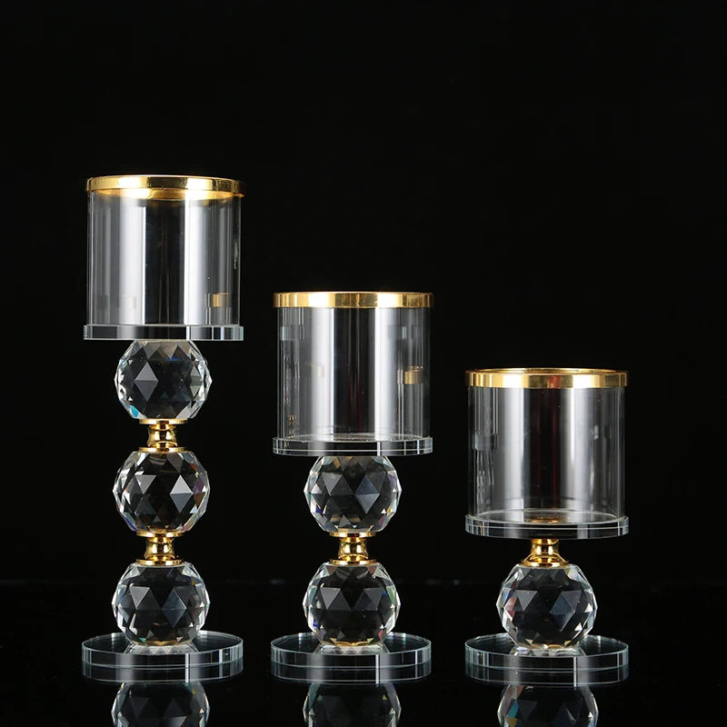 3pcs / Set Crystal Candle Holder For Home Decoration Candlestick Decorative Vintage Candle Stand Nordic Candle Holder
3pcs / Set Crystal Candle Holder For Home Decoration Candlestick Decorative Vintage Candle Stand Nordic Candle Holder
