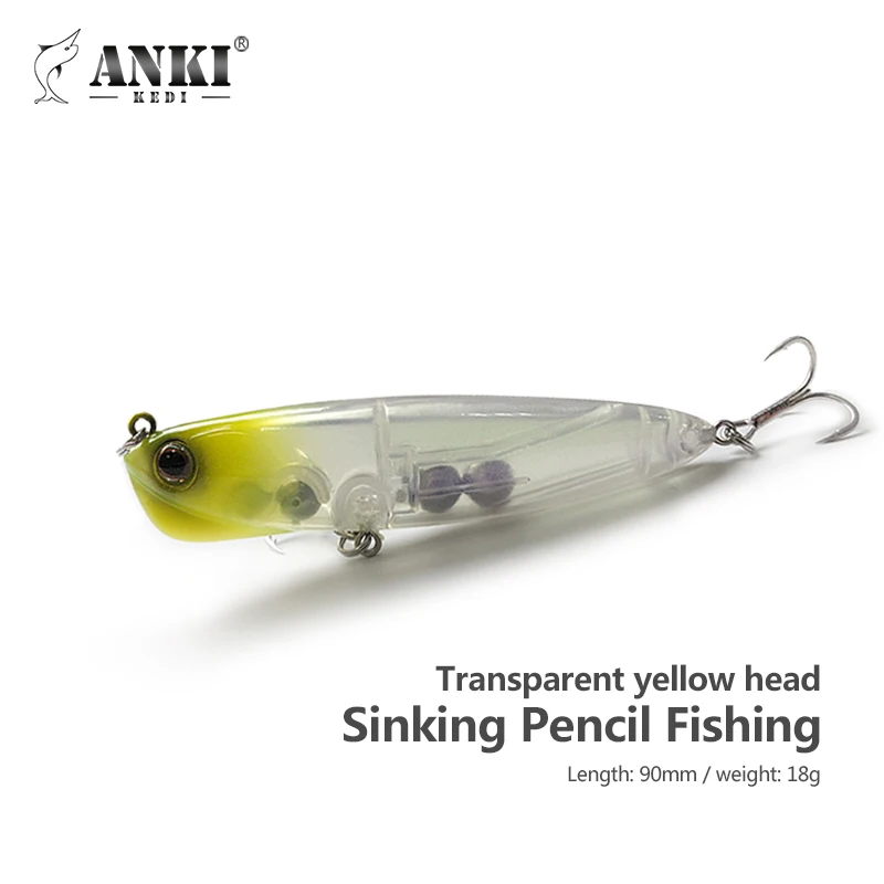 Опускающаяся приманка для рыбалки карандаш, 18,2 г/90 мм, гольян, медленно тонущий, Вибрирующая приманка, воблеры, крючки из искусственной стал...
Опускающаяся приманка для рыбалки карандаш, 18,2 г/90 мм, гольян, медленно тонущий, Вибрирующая приманка, воблеры, крючки из искусственной стал...