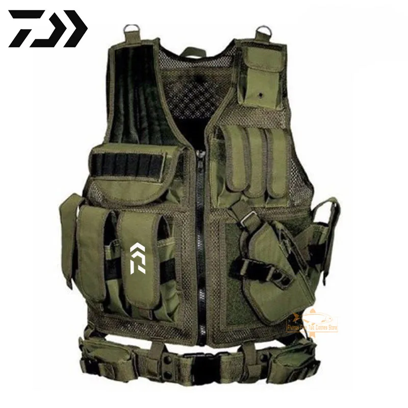 Outdoor Fishing Jacket Men Breathable Swimming Life Jacket Safety Waistcoat Daiwa Wilderness Survival and Adventure Equipment
Outdoor Fishing Jacket Men Breathable Swimming Life Jacket Safety Waistcoat Daiwa Wilderness Survival and Adventure Equipment