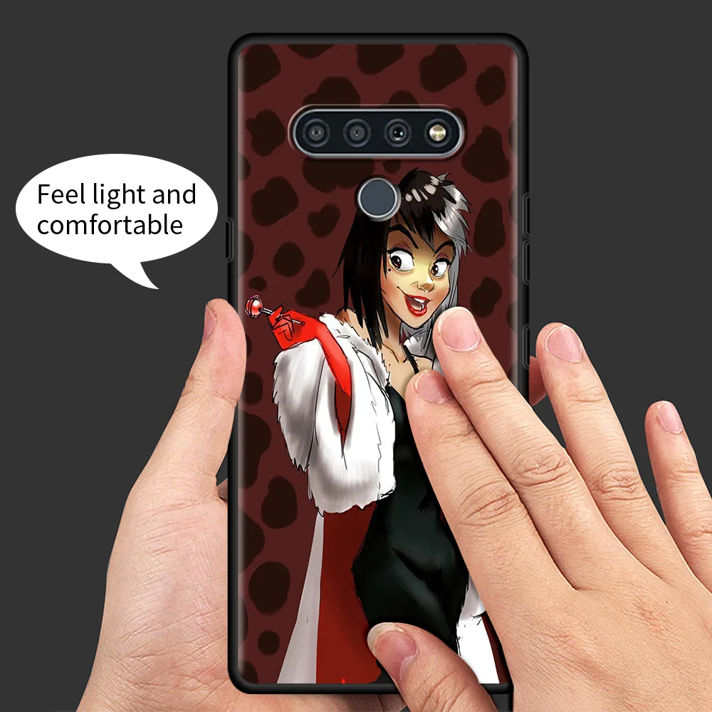 Cartoon Cruella Cell Phone Case For LG K51 Cover Soft Funda for LG G8 G7 ThinQ K61 K52 K50 K42 K41s K40s K40 G6 Shell
Cartoon Cruella Cell Phone Case For LG K51 Cover Soft Funda for LG G8 G7 ThinQ K61 K52 K50 K42 K41s K40s K40 G6 Shell