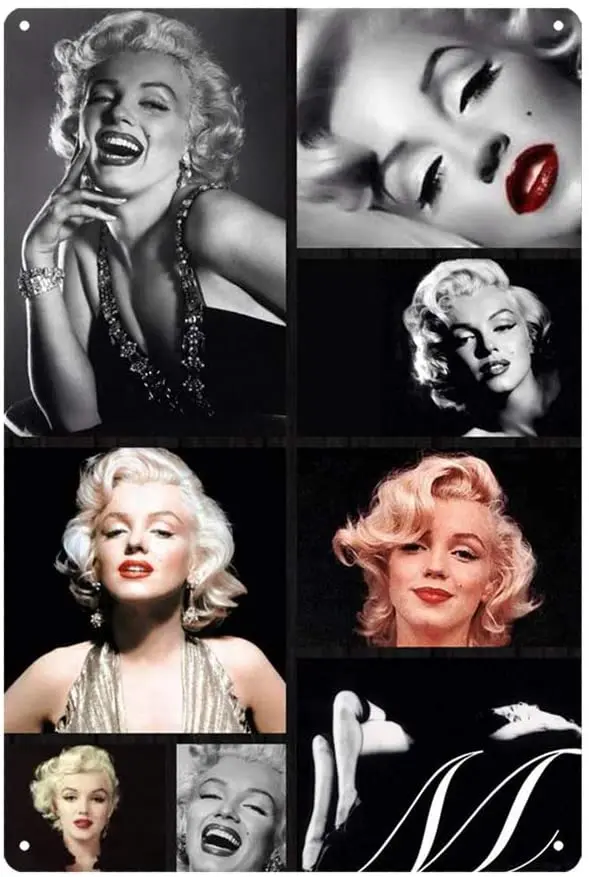 EICOCO Marilyn Monroe Sexy Model Singer (20x30cm) Retro Metal Tin Vintage Wall Art Sign
EICOCO Marilyn Monroe Sexy Model Singer (20x30cm) Retro Metal Tin Vintage Wall Art Sign
