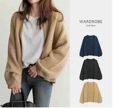 2022 Autumn New Chic Style Lazy Loose Short Knitted Cardigan Sweater Coat Student Women's Coat
2022 Autumn New Chic Style Lazy Loose Short Knitted Cardigan Sweater Coat Student Women's Coat