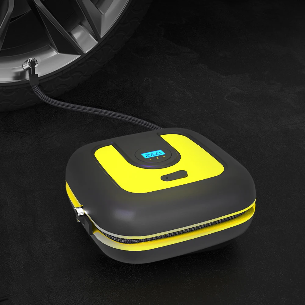 Car Air Compressor Tire Inflator LED Digital Lighting 12V 150PSI 120W Portable Air Pump For Car Motorcycles Bicycles
Car Air Compressor Tire Inflator LED Digital Lighting 12V 150PSI 120W Portable Air Pump For Car Motorcycles Bicycles