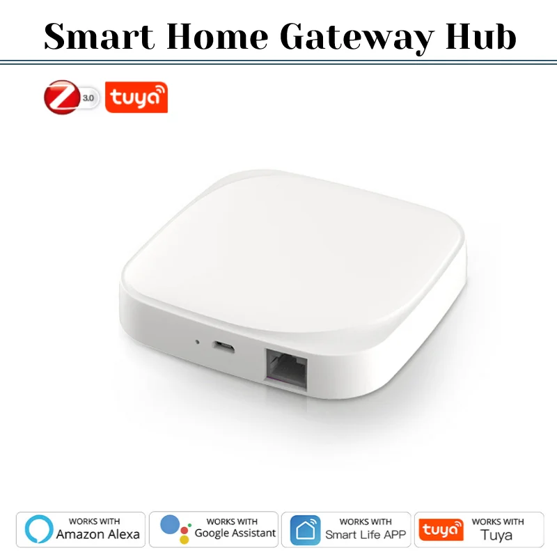 Tuya Zigbee 3.0 Smart Gateway Hub Smart Home Bridge Smart Life APP Remote Control Works With Alexa Google Assistant Gateway
Tuya Zigbee 3.0 Smart Gateway Hub Smart Home Bridge Smart Life APP Remote Control Works With Alexa Google Assistant Gateway