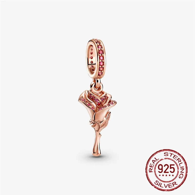 Hot 925 Sterling Silver Sparkling Pink Rose bouquet Pendant Charm Beads Fit Pandora Bracelets Fashion DIY Jewelry Dropshipping
Hot 925 Sterling Silver Sparkling Pink Rose bouquet Pendant Charm Beads Fit Pandora Bracelets Fashion DIY Jewelry Dropshipping