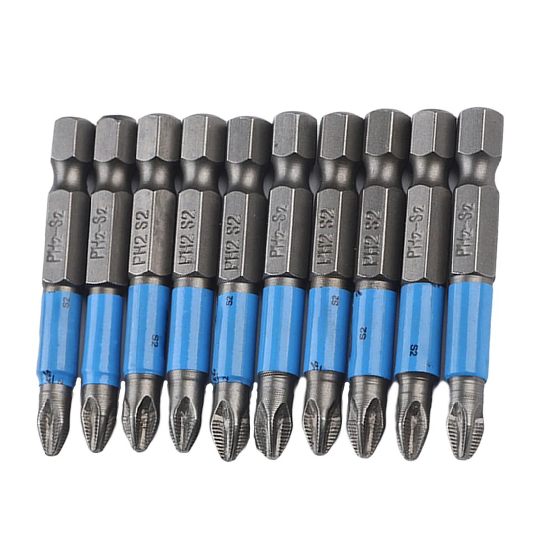 1/10Pcs Screwdriver Bits Set 50mm PH2 Anti-slip with Magnetic 1/4" Hex Shank Fits Hand Electric Drill Driver Hand Accessories
1/10Pcs Screwdriver Bits Set 50mm PH2 Anti-slip with Magnetic 1/4" Hex Shank Fits Hand Electric Drill Driver Hand Accessories
