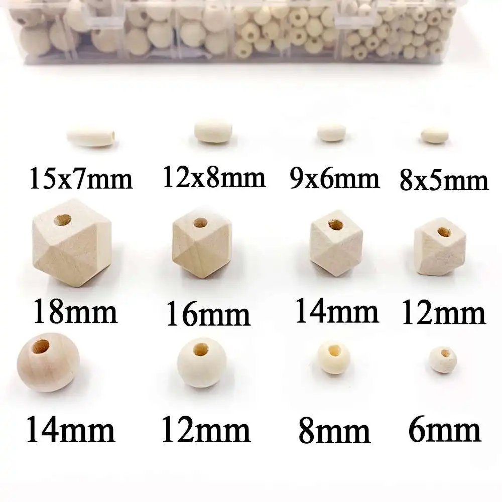 956pcs/set Natural Wood Round Octagonal Oval Natural Wood Bead Jewelry Handmade Diy Wood Craft Accesories
956pcs/set Natural Wood Round Octagonal Oval Natural Wood Bead Jewelry Handmade Diy Wood Craft Accesories