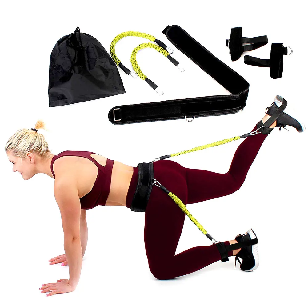 30lbs Latex Bounce Trainer Basketball resistance bands Trainer Squat Strength Hips Leg Training Agility Training Belt(2*15LBS)
30lbs Latex Bounce Trainer Basketball resistance bands Trainer Squat Strength Hips Leg Training Agility Training Belt(2*15LBS)