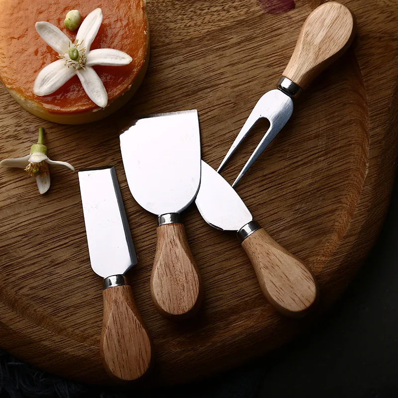 Knife set 4 wooden blades, bamboo knife, cheese, slicer, kitchen, stainless steel knife, kitchen accessories cheese butterknife
Knife set 4 wooden blades, bamboo knife, cheese, slicer, kitchen, stainless steel knife, kitchen accessories cheese butterknife