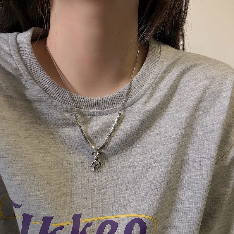 Titanium steel niche design sense geometric three-dimensional inverted triangle necklace men and women simple letter tag sweater
Titanium steel niche design sense geometric three-dimensional inverted triangle necklace men and women simple letter tag sweater