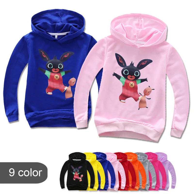 Children's clothing jacket cartoon Bing Rabbits printed children's sweater spring and autumn clothing boys and girls hoodie
Children's clothing jacket cartoon Bing Rabbits printed children's sweater spring and autumn clothing boys and girls hoodie