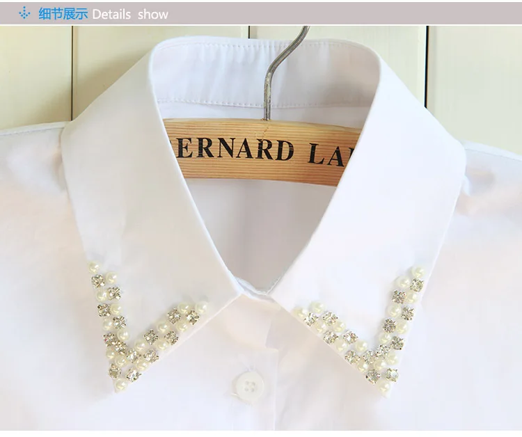 Women's Fake Collar Tie Solid White Lapel Necklace Decoration Detachable Collar Female Shirt Collar Blouse False Collar
Women's Fake Collar Tie Solid White Lapel Necklace Decoration Detachable Collar Female Shirt Collar Blouse False Collar