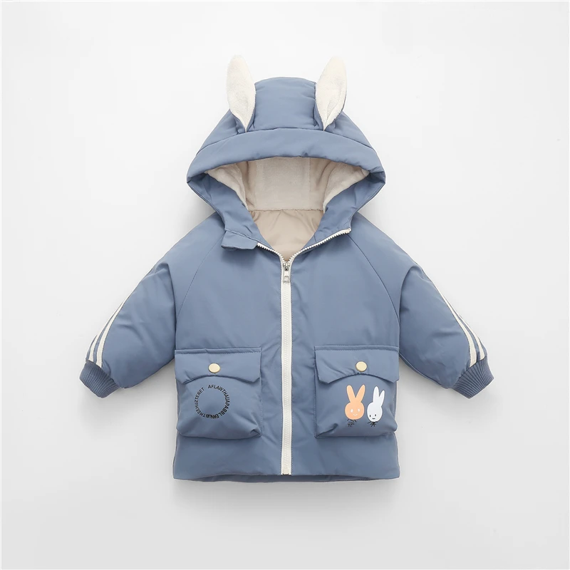 Children Down Jacket Ears Thickened Warm Baby Girl Boys Clothes Jackets Hooded Zipper Kid Outerwear Autumn Winter Clothing Coat
Children Down Jacket Ears Thickened Warm Baby Girl Boys Clothes Jackets Hooded Zipper Kid Outerwear Autumn Winter Clothing Coat