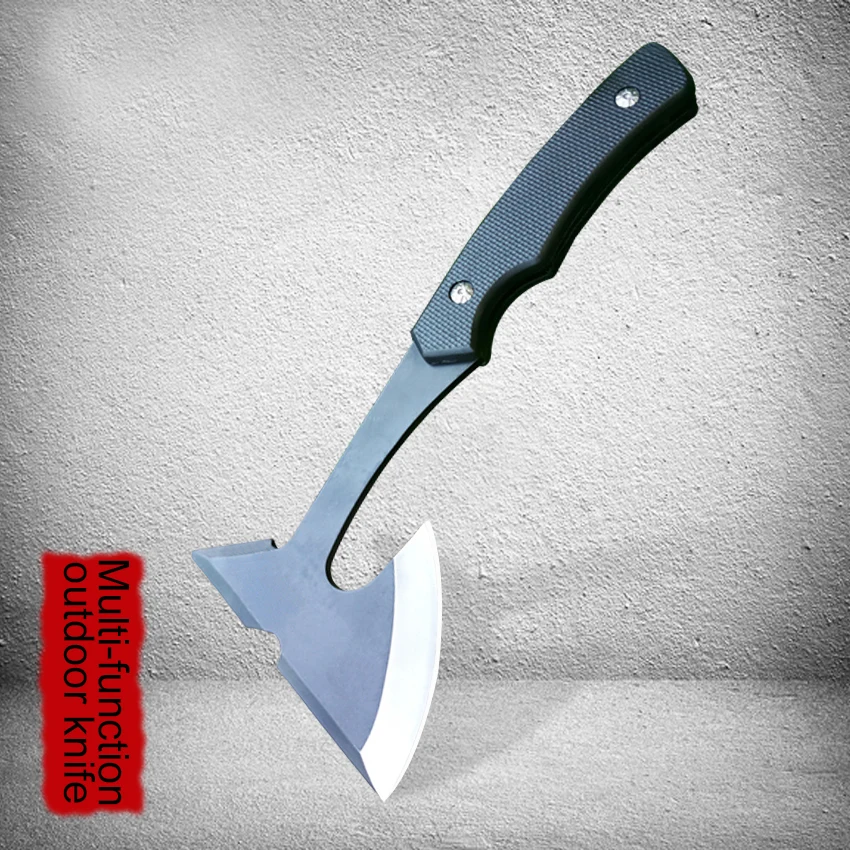 Острый вал PEGASI CF 57 HRC 27 см черный для отдыха на природе кемпинга|multifunctional axe|axe firefire