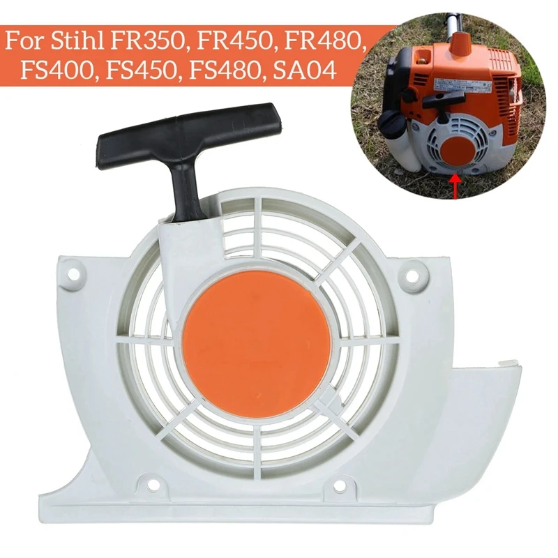 Pull Start Recoil Starter Assembly for Stihl FR350 FR450 FR480 FS400 FS450 SA04 Brushcutter Strimmer Lawnmower Start
Pull Start Recoil Starter Assembly for Stihl FR350 FR450 FR480 FS400 FS450 SA04 Brushcutter Strimmer Lawnmower Start