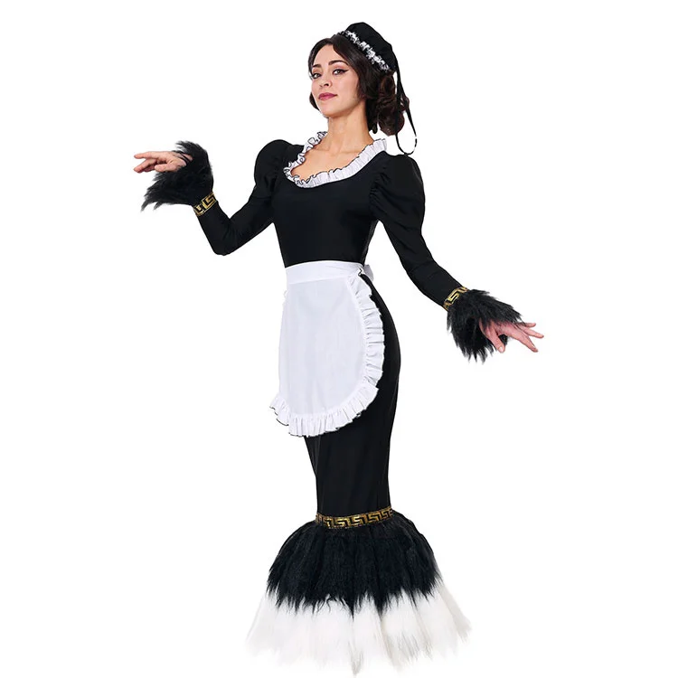 Women Halloween Cosplay costume Musical show Musical theater French Feather Duster Dress Evening Ceremony retro dress
Women Halloween Cosplay costume Musical show Musical theater French Feather Duster Dress Evening Ceremony retro dress