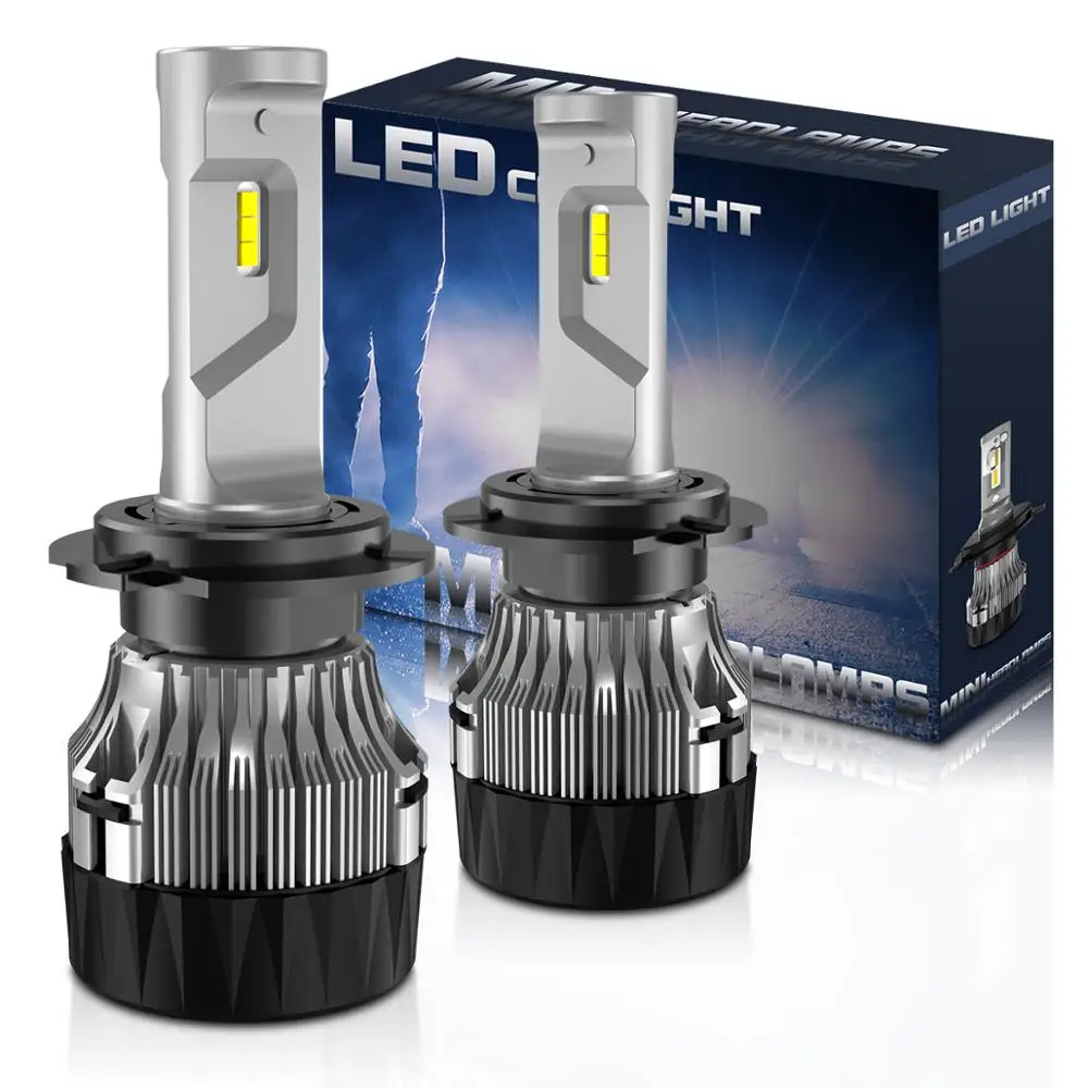 2PCS LED 12000LM/PAIR Mini Car Headlight Bulbs H1 H4 H7 led H8 H3 9005 9006 9012 Headlamps Kit HB3 HB4 Auto Lamps 6500K White
2PCS LED 12000LM/PAIR Mini Car Headlight Bulbs H1 H4 H7 led H8 H3 9005 9006 9012 Headlamps Kit HB3 HB4 Auto Lamps 6500K White