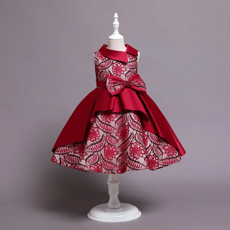 Girls dress new satin cloth dress flower girl princess dress birthday party costume
Girls dress new satin cloth dress flower girl princess dress birthday party costume