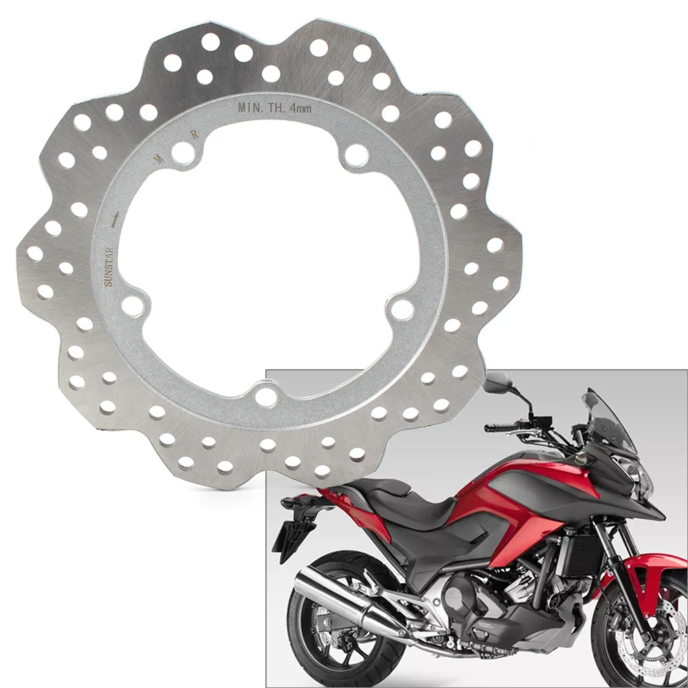 Motorbike Rear Brake Disc Rotor For HONDA NC700S/X 2012-2013 / CTX700 CTX700N CTX700D 2014-2015 & NC750S NC750X 2014-2018
Motorbike Rear Brake Disc Rotor For HONDA NC700S/X 2012-2013 / CTX700 CTX700N CTX700D 2014-2015 & NC750S NC750X 2014-2018