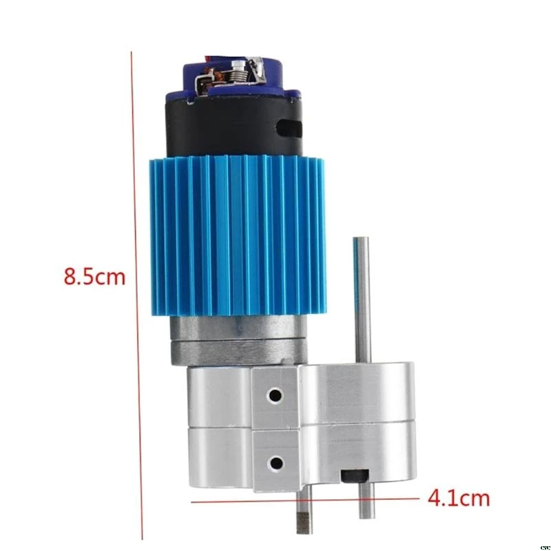 370 Brushed Motor with Alloy Heat Sink Gear Box Set for WPL Henglong C14 C24 B14 B24 B16 B36 4x4 6x6 Upgraded Parts
370 Brushed Motor with Alloy Heat Sink Gear Box Set for WPL Henglong C14 C24 B14 B24 B16 B36 4x4 6x6 Upgraded Parts