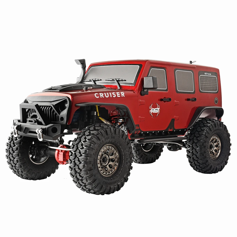 RGT Rc Car 1:10 Scale 4wd Crawler Rock Cruiser EX86100V2 313mm Wheelbase Rock Crawler Off Road Truck RTR 4x4 Waterproof Toys
RGT Rc Car 1:10 Scale 4wd Crawler Rock Cruiser EX86100V2 313mm Wheelbase Rock Crawler Off Road Truck RTR 4x4 Waterproof Toys