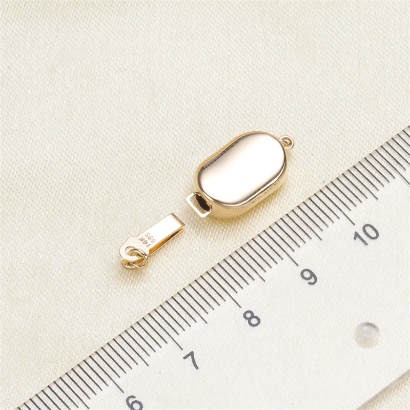 Solid 14K Yellow Gold Insert Buckle Clasp Hooks End Connectors For Jewelry Making Findings Necklace Bracelet DIY
Solid 14K Yellow Gold Insert Buckle Clasp Hooks End Connectors For Jewelry Making Findings Necklace Bracelet DIY
