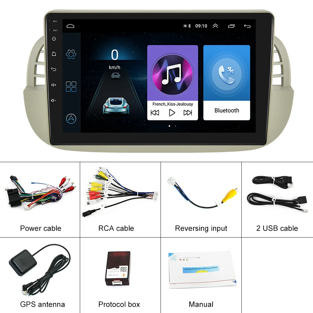 Podofo 2Din Android 9.1 GPS Car Radio For Fiat 500 2007 2008 2009 2010 2011 2012 2013 2014 FM Bluetooth Canbus Player With EQ
Podofo 2Din Android 9.1 GPS Car Radio For Fiat 500 2007 2008 2009 2010 2011 2012 2013 2014 FM Bluetooth Canbus Player With EQ