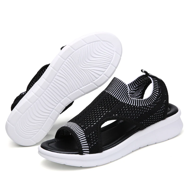 High Quality Lightweight Flying Weave Sandals Women Fashion Summer Plattorm Casual Sneakers Ladies Non-slip Sport Walking Shoes
High Quality Lightweight Flying Weave Sandals Women Fashion Summer Plattorm Casual Sneakers Ladies Non-slip Sport Walking Shoes