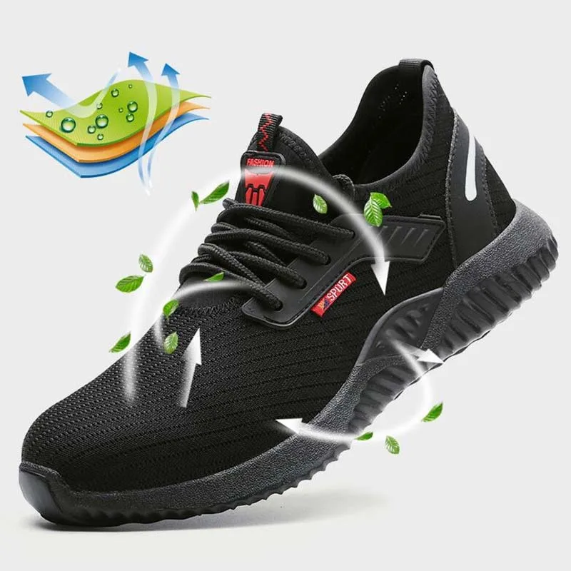Indestructible Men Safety Work Shoes with Steel Toe Cap Puncture-Proof Boots Lightweight Breathable Sneakers Freeshipping
Indestructible Men Safety Work Shoes with Steel Toe Cap Puncture-Proof Boots Lightweight Breathable Sneakers Freeshipping