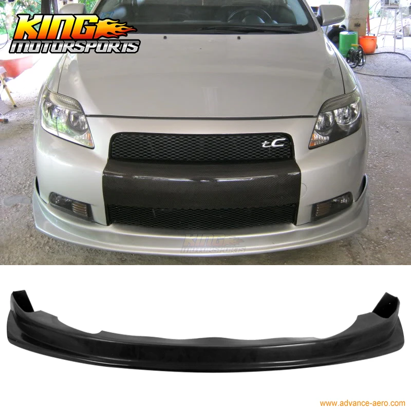 Подходит для 04-10 SCION TC передний бампер спойлер тела комплект PU стиль поли уретан