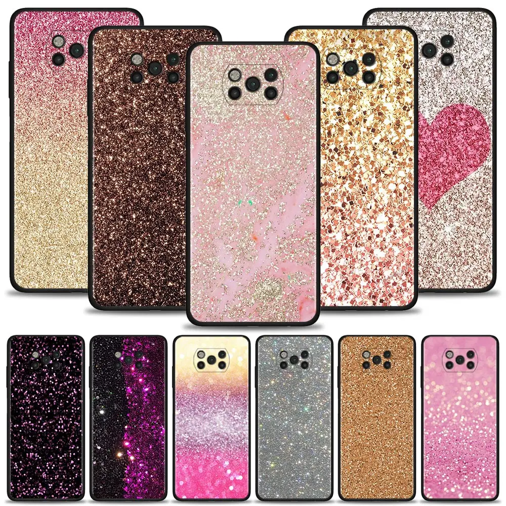 Phone Case For Xiaomi Poco X3 Pro F3 X3 GT M3 X3 NFC F1 M3 Pro 5G F3 GT Silicon Fundas Pink Bling Glitter Glod Shining Flash
Phone Case For Xiaomi Poco X3 Pro F3 X3 GT M3 X3 NFC F1 M3 Pro 5G F3 GT Silicon Fundas Pink Bling Glitter Glod Shining Flash