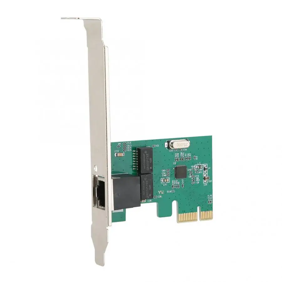 PCI-E настольная сетевая карта Realtek 8111E с одним портом 10/100/1000 Мбит/с Gigabit Ethernet Лидер