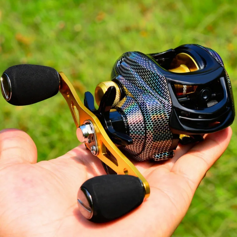 Metal droplet wheel 18+1 axis Fishing Reel Carp Fishing Reel Lure Magnetic Wire Wheel 7.2:1 Left Right Hand Drop Fishin
Metal droplet wheel 18+1 axis Fishing Reel Carp Fishing Reel Lure Magnetic Wire Wheel 7.2:1 Left Right Hand Drop Fishin