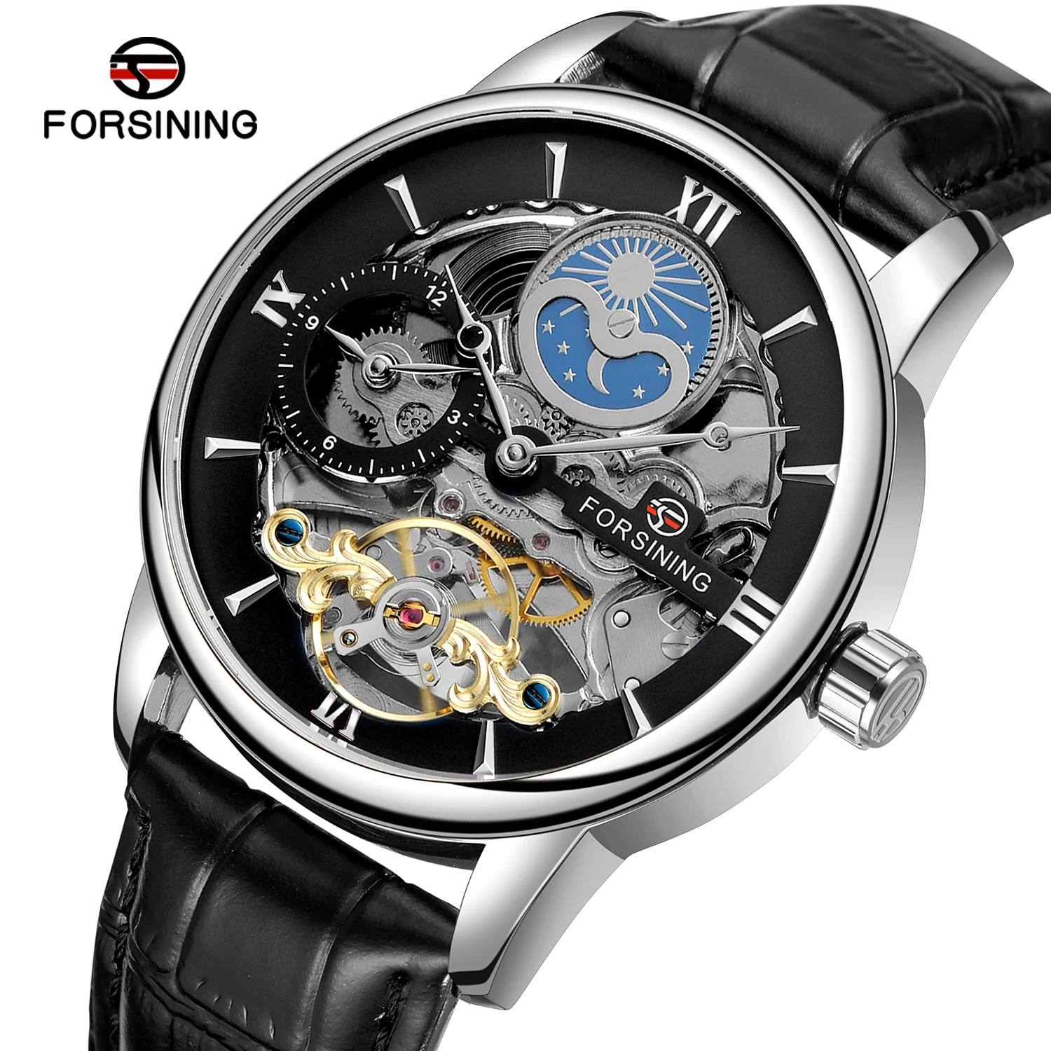 Luxury 4124 Leather Business Strap Tourbillon Skeleton Automatic Machanical Watches For Man Fashion Male Wristwatches
Luxury 4124 Leather Business Strap Tourbillon Skeleton Automatic Machanical Watches For Man Fashion Male Wristwatches